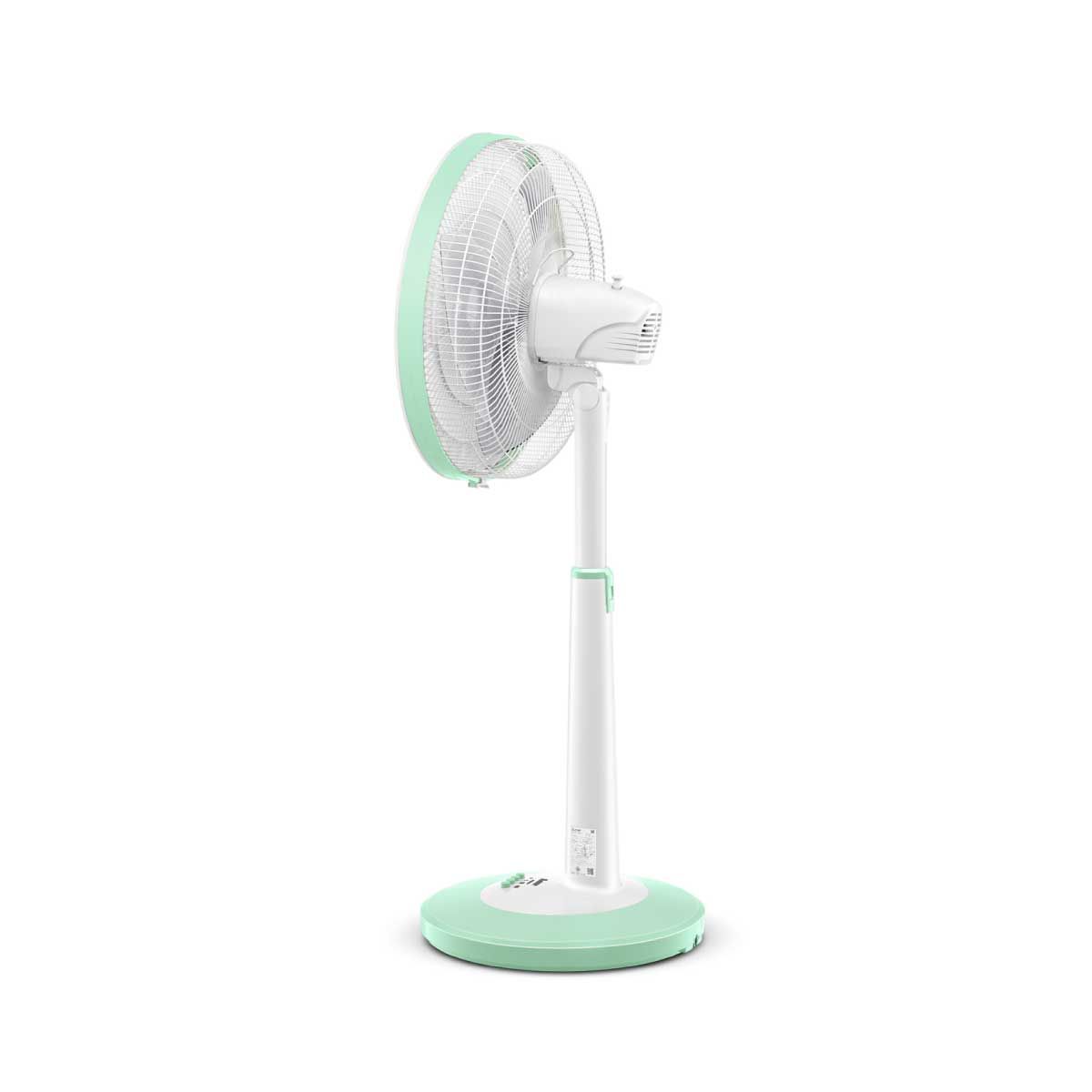MITSUBISHI พัดลมสไลด์18"สีเขียวพลาสเทล รุ่นR18AGB/PT-GR