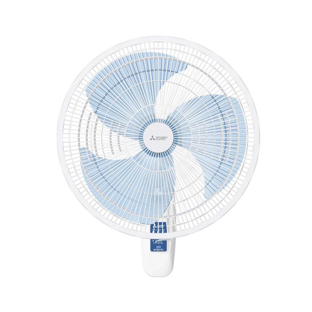 MITSUBISHI ELECTRIC พัดลมติดผนัง ขนาดใบพัด 18 นิ้ว รุ่น W18A-RC/WHT