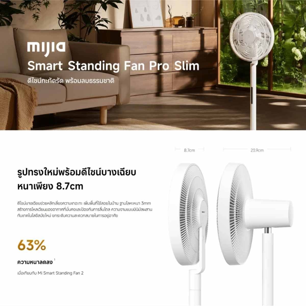Mijia Smart Standing Fan Pro Slim