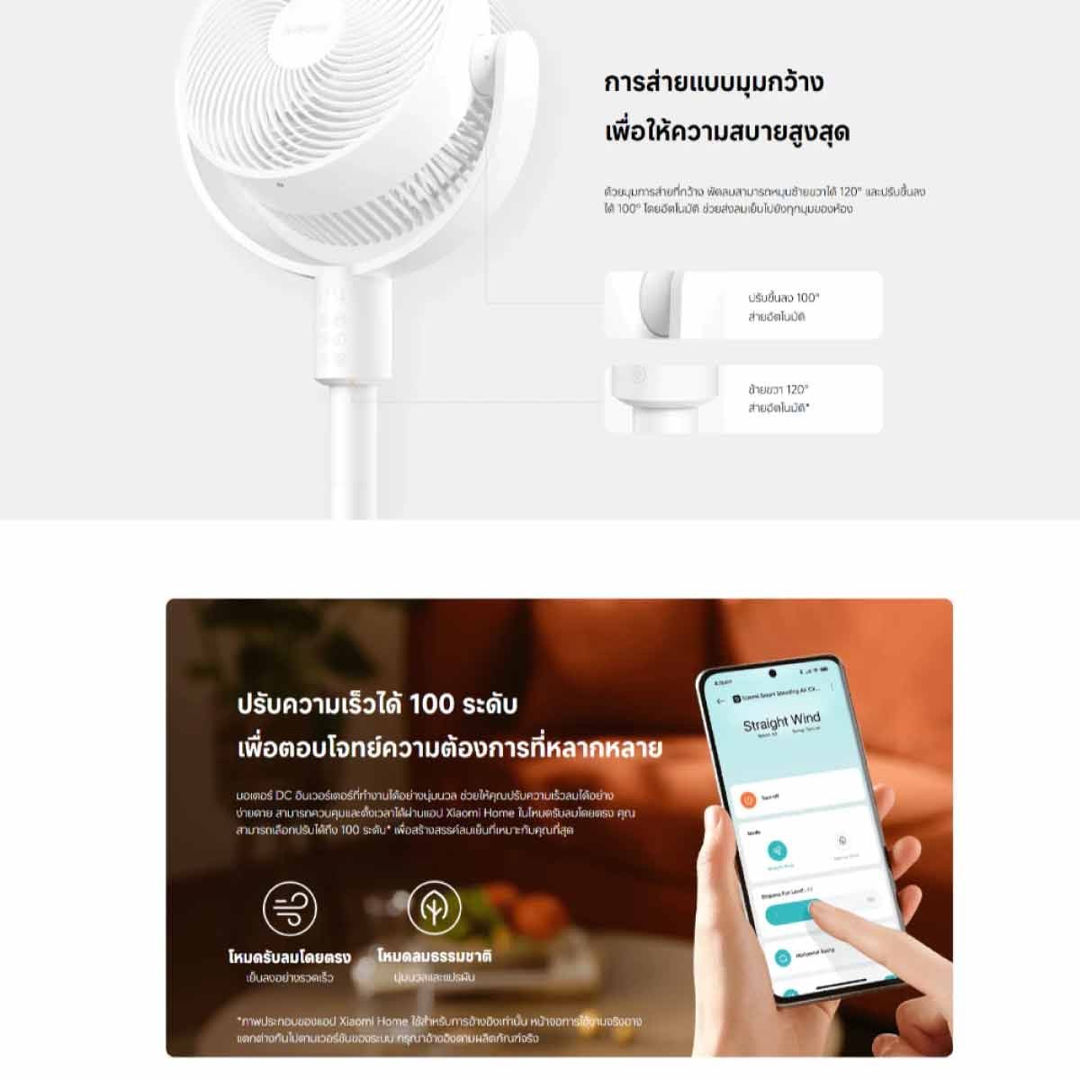 Xiaomi Smart Standing Air Circulation Fan
