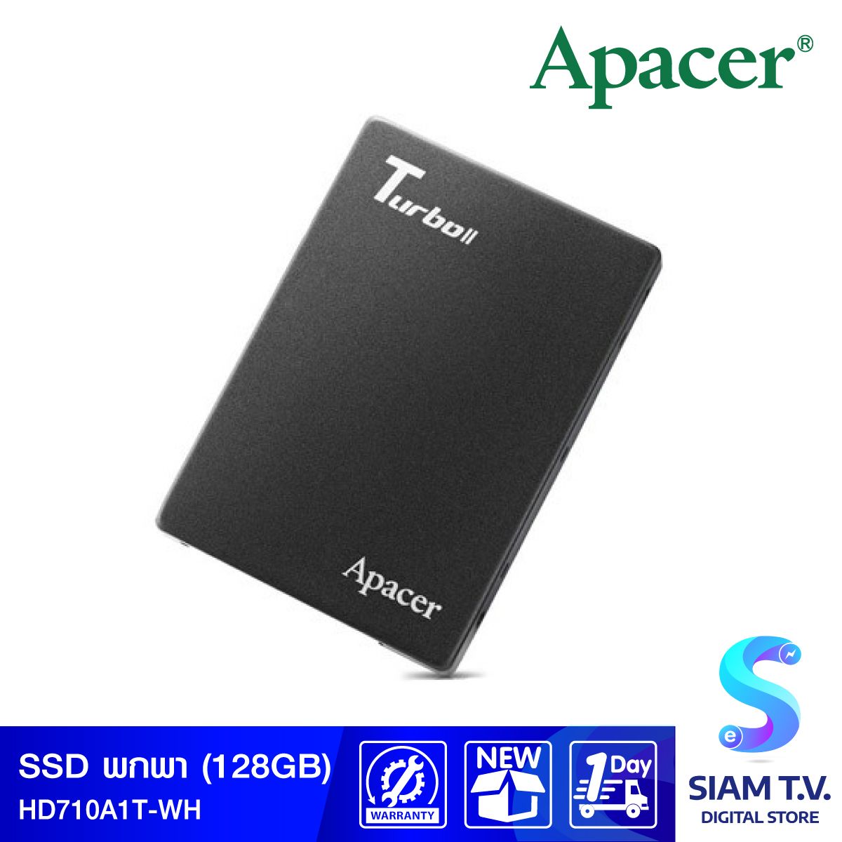 SSD 2.5 SATA 128.GB (3Y) APACER AS710 COMBO (AP28GAS701B-1)