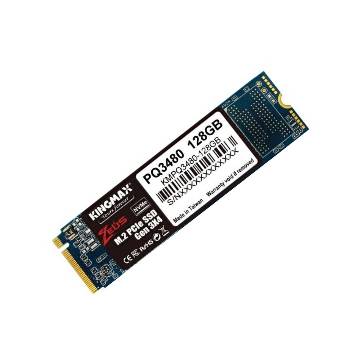 KINGMAX SSD 128 GB (เอสเอสดี) รุ่น PQ3480 M.2 PCIe SSD Gen 3x4