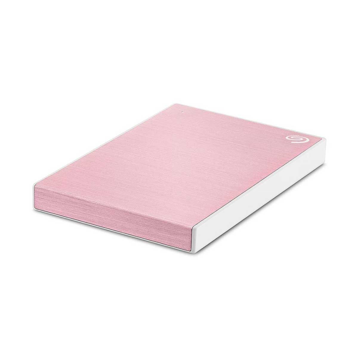 2 TB PORTABLE HDD (ฮาร์ดดิสก์พกพา) SEAGATE ONE TOUCH WITH PASSWORD (ROSE GOLD) (STKY2000405)
