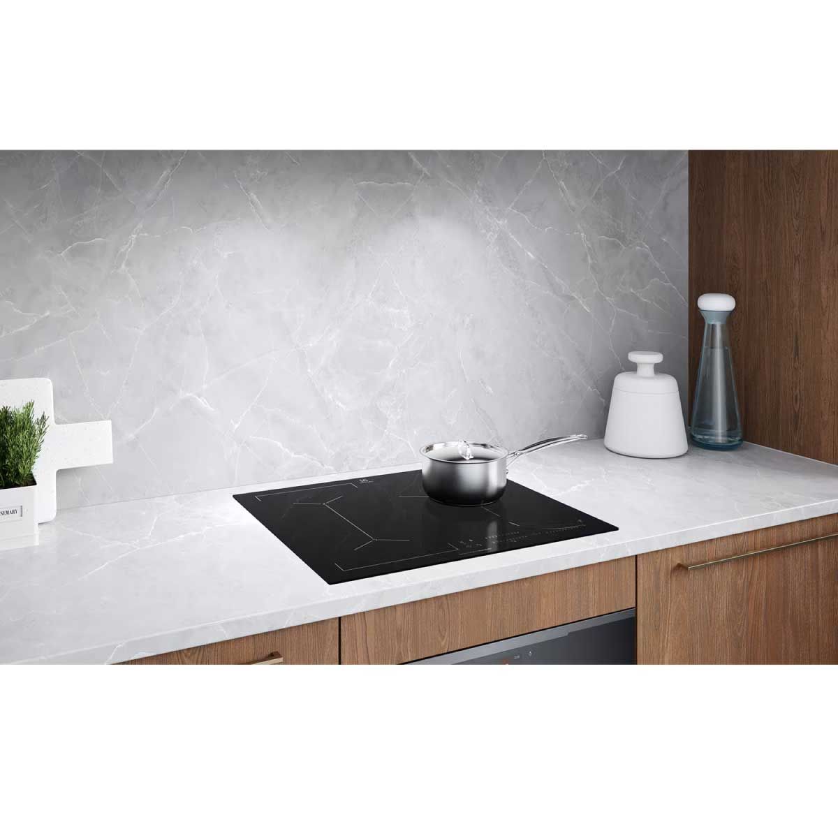 ELECTROLUX เตาInduction Built-in 60CM 3หัว ดิจิตอล รุ่นEHI63 5BE