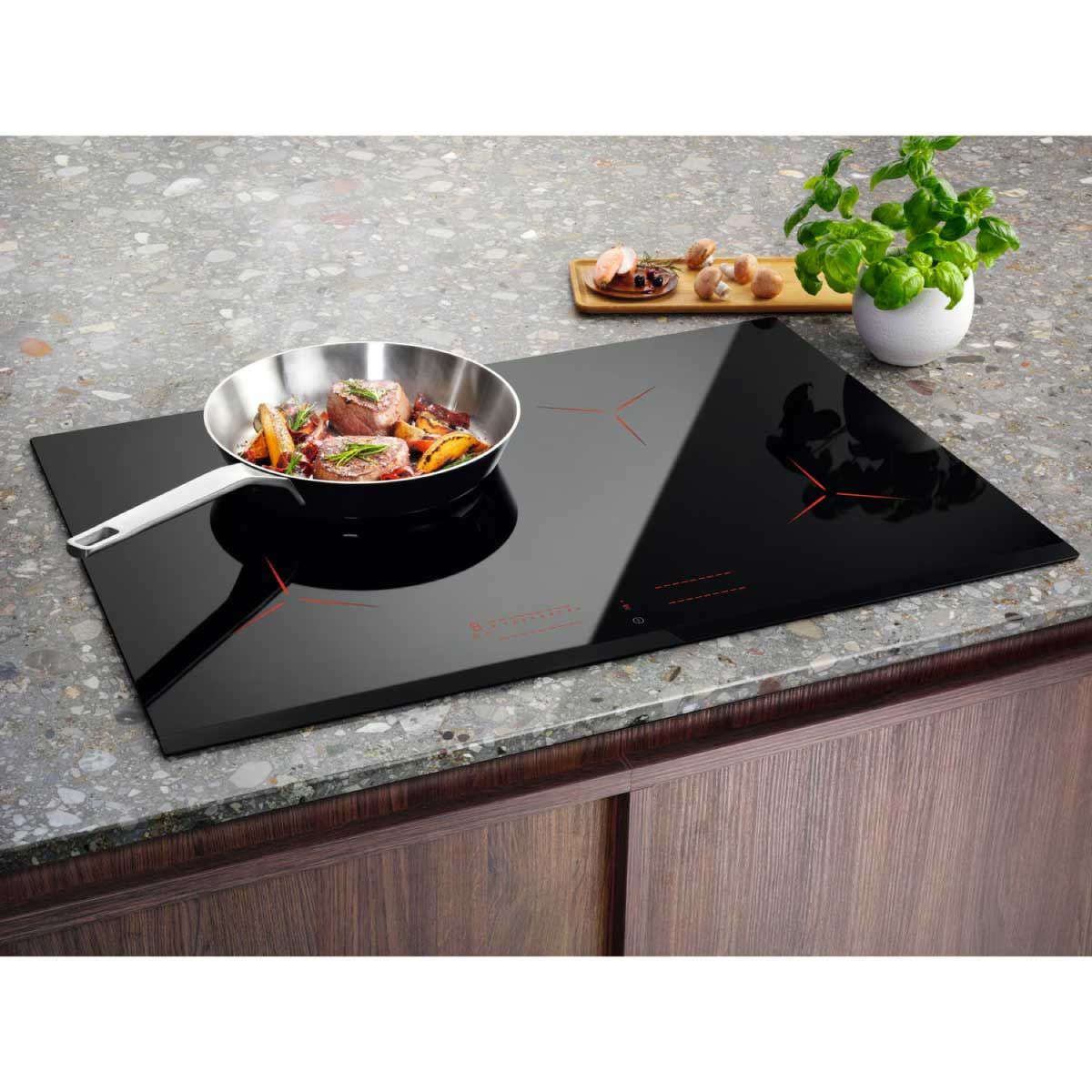 ELECTROLUX เตาInduction Built-in 80CM 4หัว ดิจิตอล รุ่นEIP8146