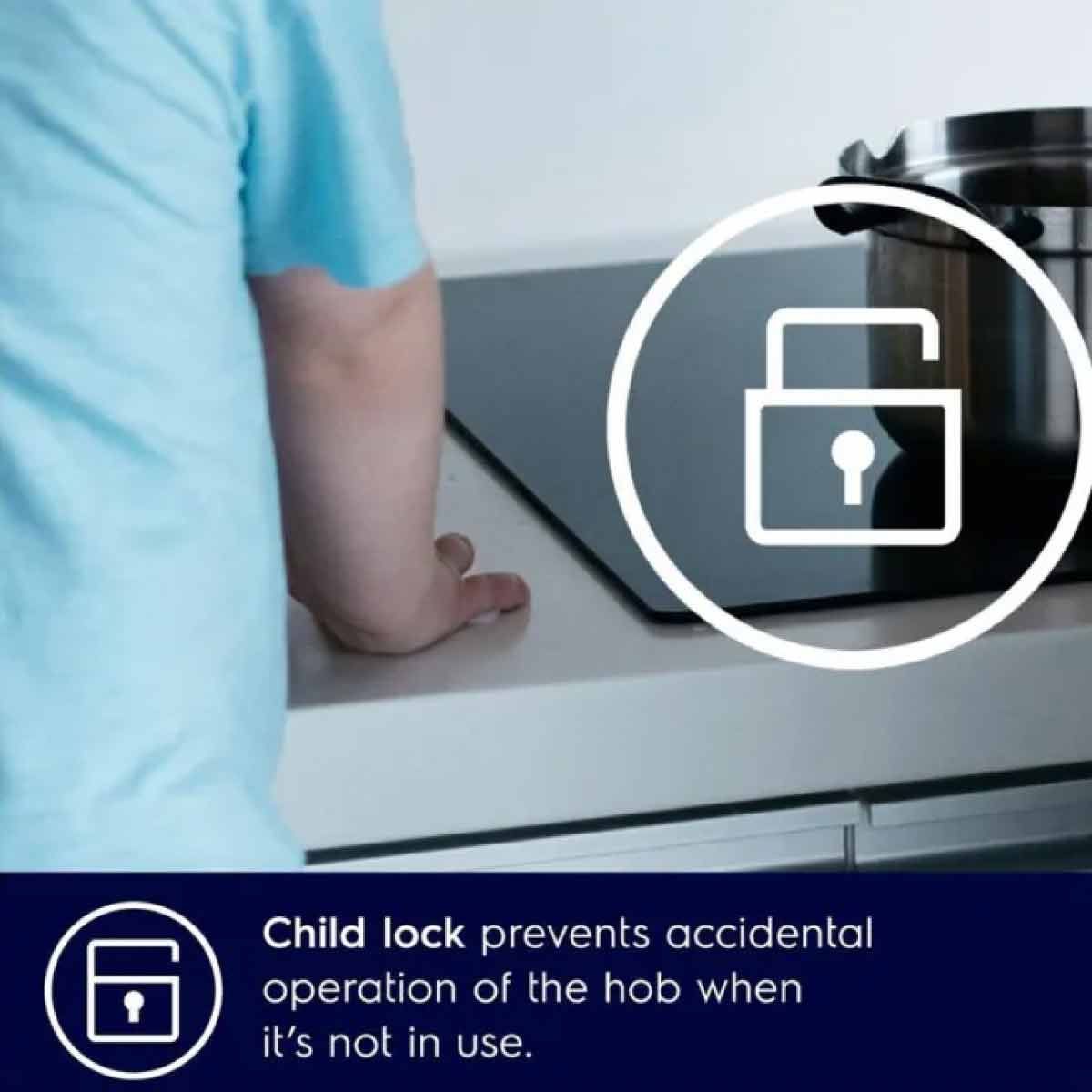 ELECTROLUK เตาInduction Built-in 60CM 4หัว ดิจิตอล รุ่นLIB60 420CK