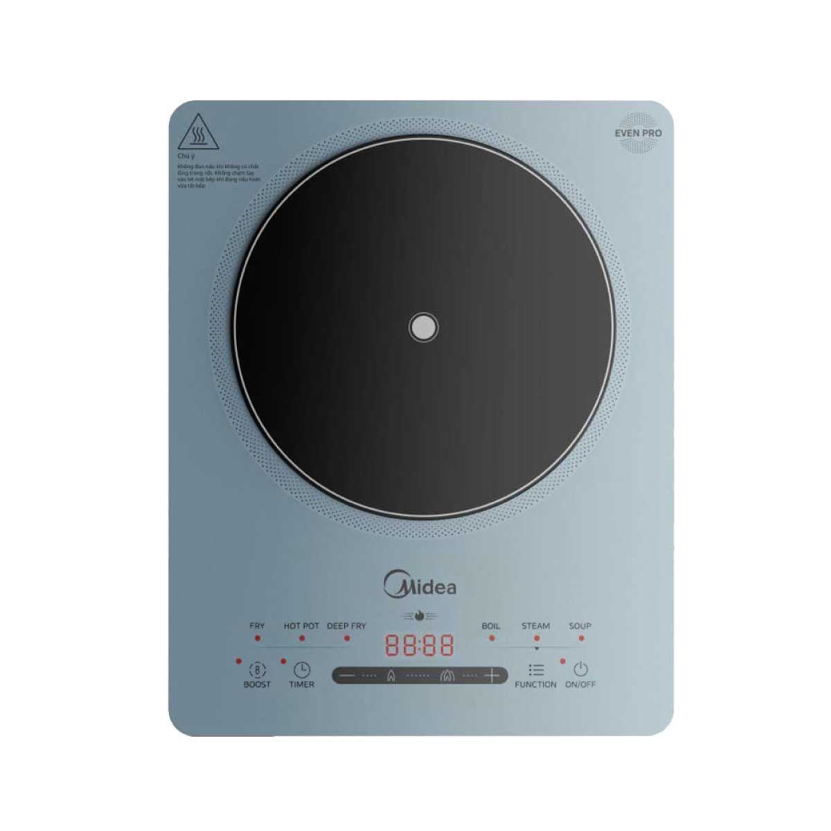 MIDEA เตาแม่เหล็กดิจิตอล2200W สีฟ้า รุ่นMIC220TLAGB2