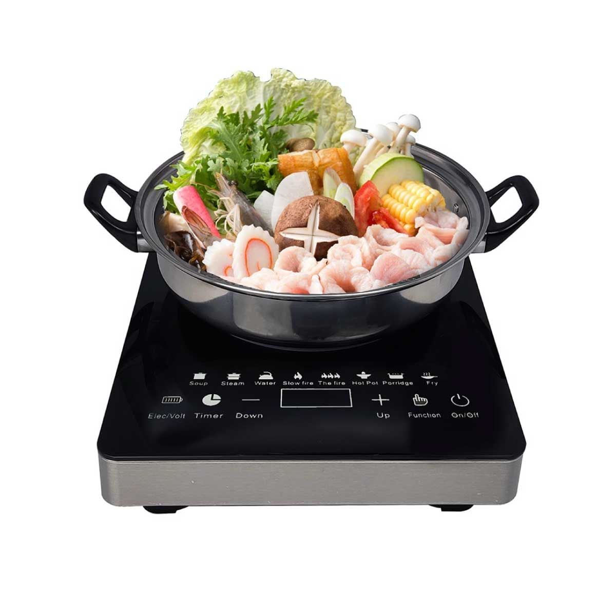 OTTO เตาแม่เหล็กไฟฟ้า+หม้อสแตนเลส รุ่นGI-823A