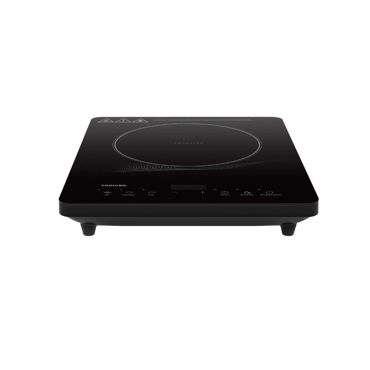 TOSHIBA  เตาแม่เหล็กไฟฟ้า 2000W + หม้อ ระบบสัมผัส รุ่น IC-20R1STH