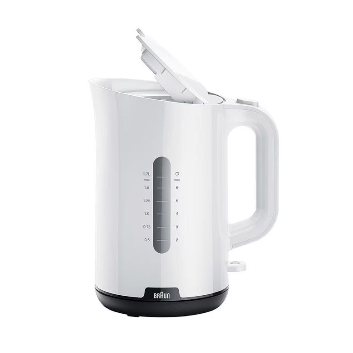 BRAUN กาต้มน้ำไฟฟ้า 1.7ลิตร สีขาว รุ่น WK1100WH
