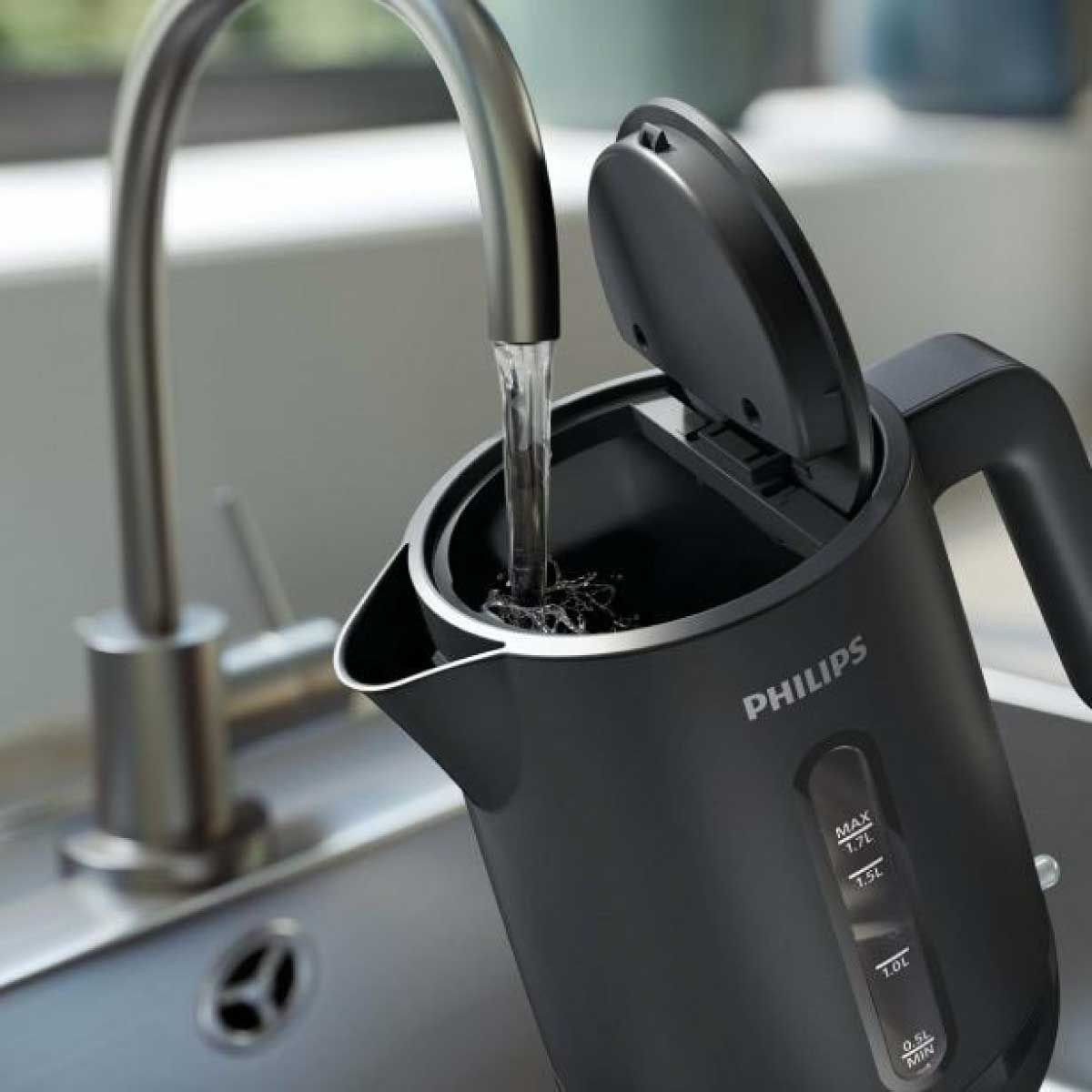 PHILIPS กาต้มน้ำ1.7L สีเทา รุ่น HD9314/90