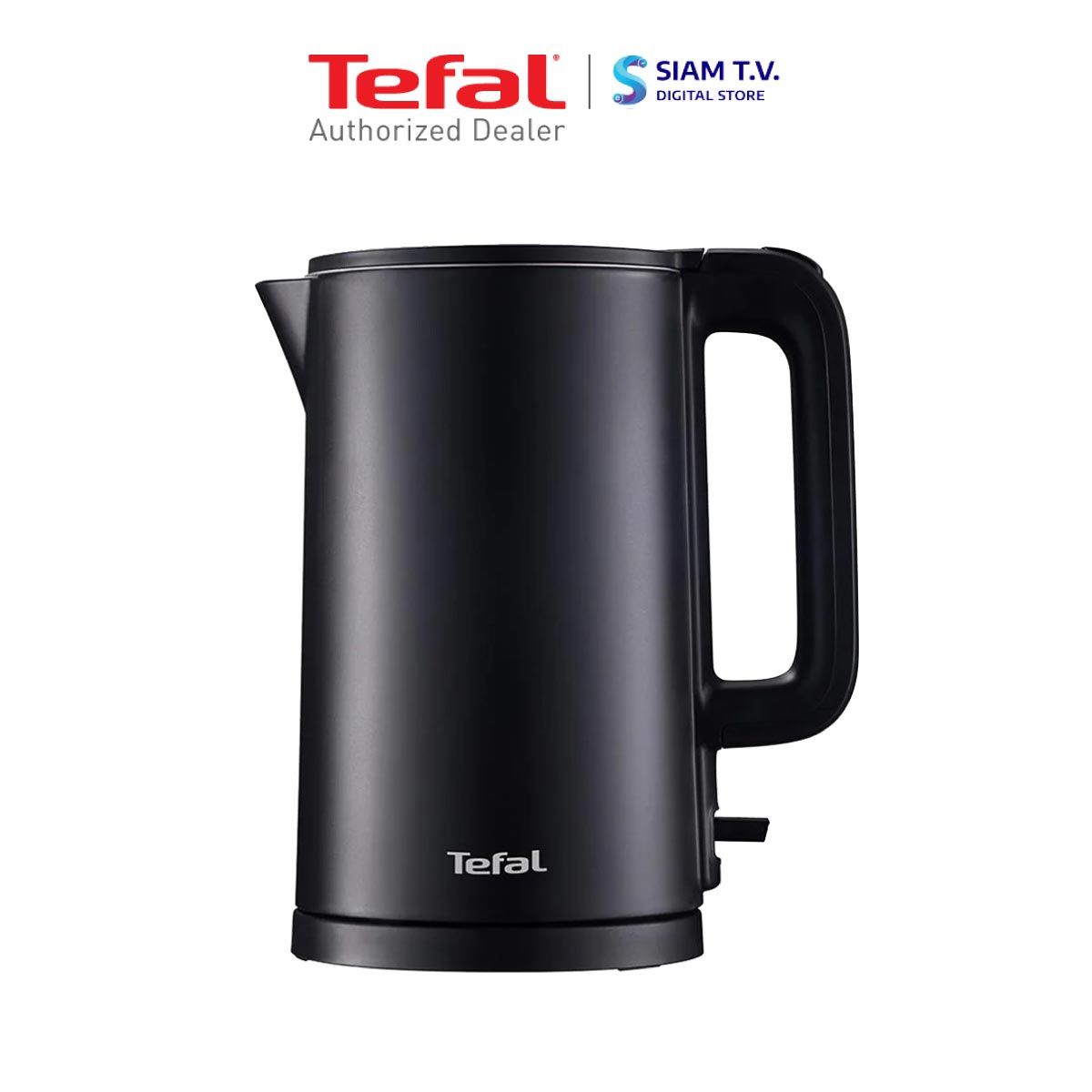TEFAL กาต้มน้ำไฟฟ้า1.5ลิตร สีดำ รุ่นKO1408E0