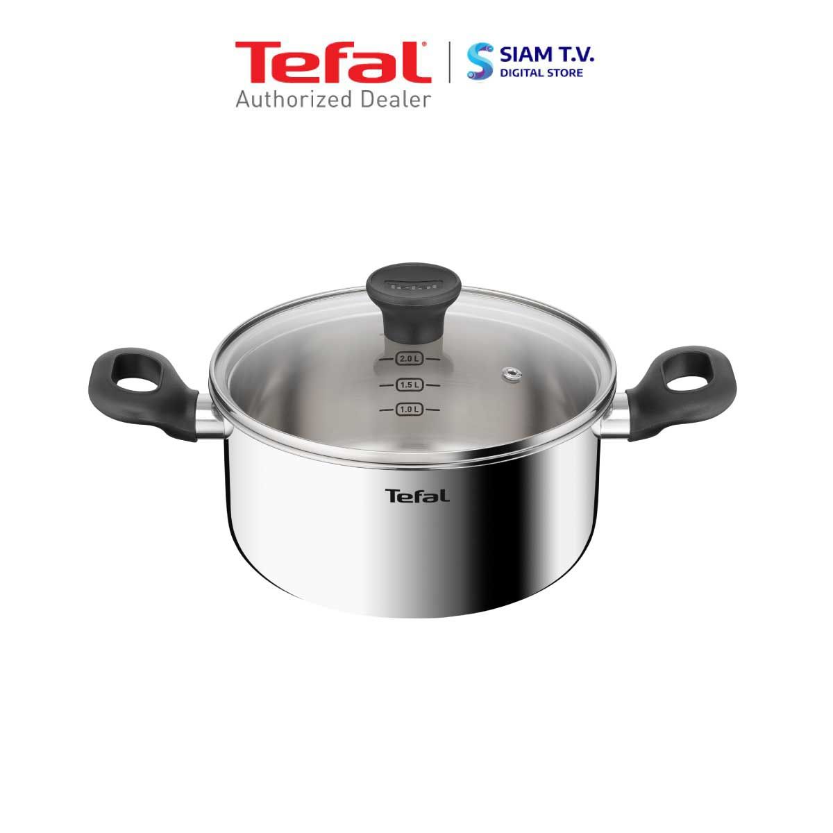 TEFAL หม้อสองหูสเตนเลส Starter 20ซม. รุ่น E3254495