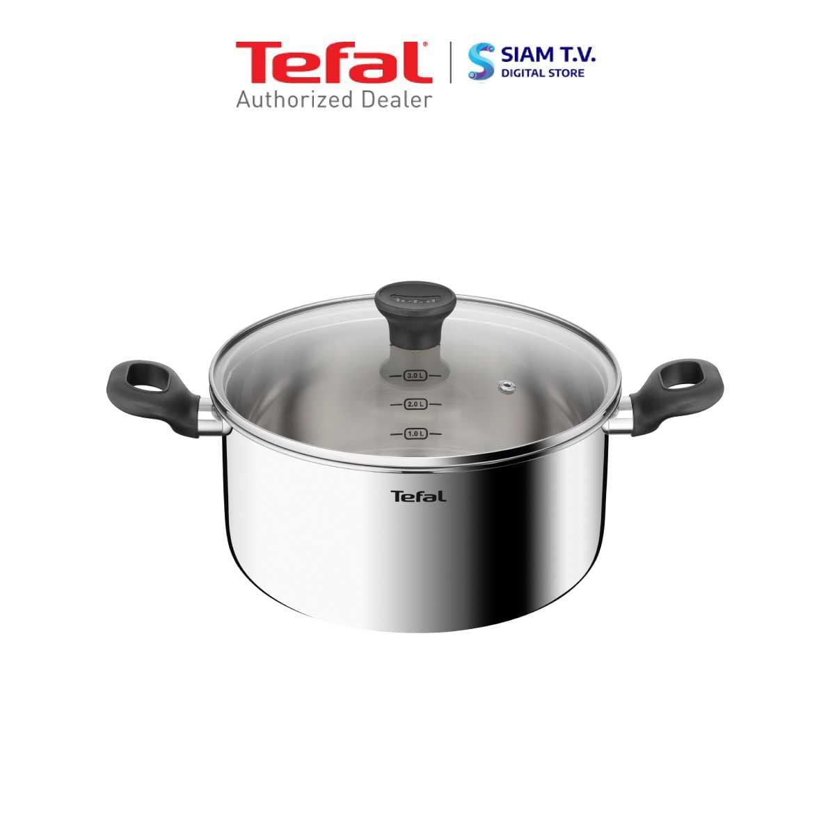 TEFAL หม้อสองหูสเตนเลส Starter 24ซม. รุ่น E3254695