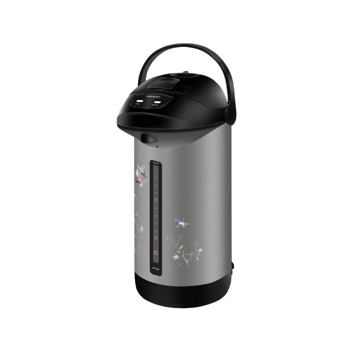 SHARP  กระติกน้ำร้อน3.6ลิตร สีดำลายIB รุ่นKP-B36S