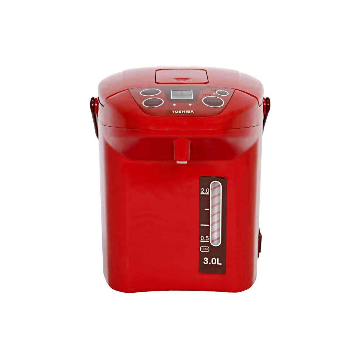 TOSHIBA กระติกน้ำร้อนDigital สีแดง รุ่น PLK-30FLRA