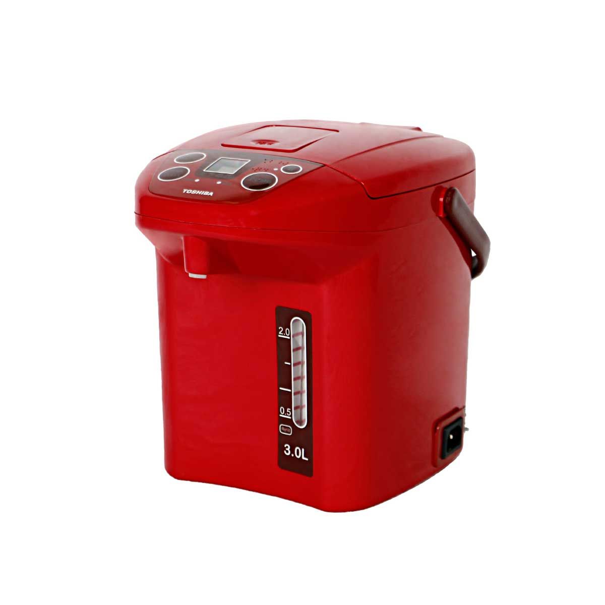 TOSHIBA กระติกน้ำร้อนDigital สีแดง รุ่น PLK-30FLRA