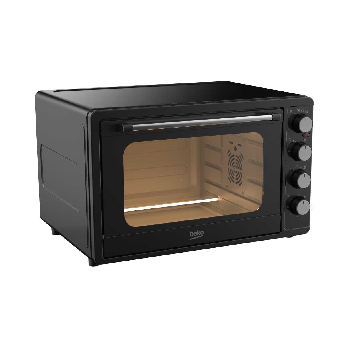 BEKO เตาอบไฟฟ้า 52ลิตร 2200W สีดำ รุ่นBMF52EB