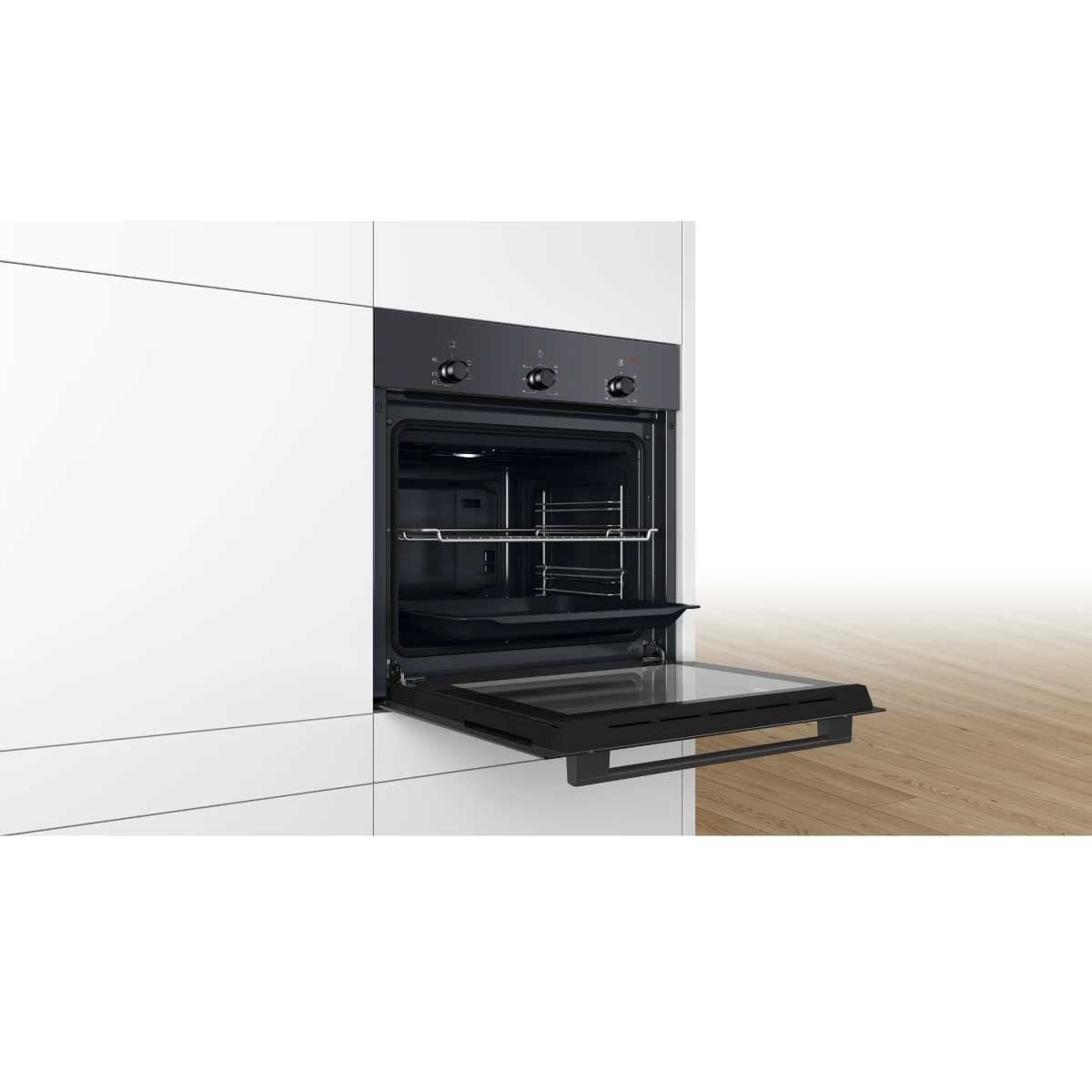 BOSCH เตาอบแบบฝัง60cm 71ลิตร Series2 รุ่น HBF011BA1T