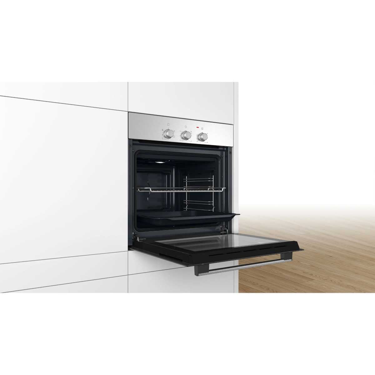 BOSCH เตาอบแบบฝัง60cm 71ลิตร Series2 รุ่นHBF011BR0T