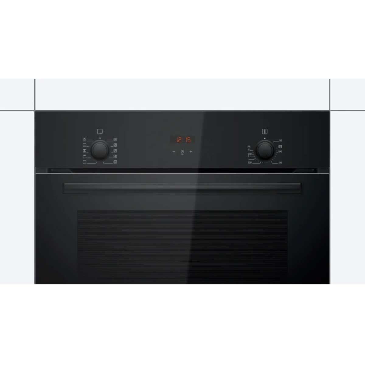 BOSCH เตาอบแบบฝัง built-in  66 ลิตร สีดำ รุ่น HBF512BB1H
