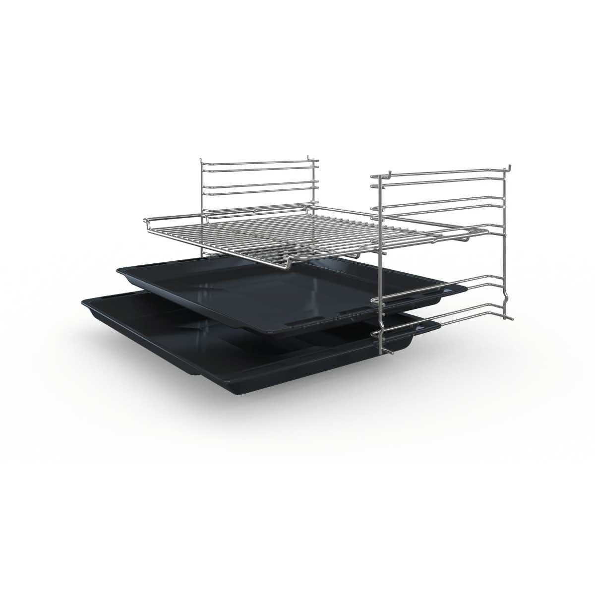 BOSCH เตาอบแบบฝัง60cm 66ลิตร Series2  รุ่น HBF512BS1H