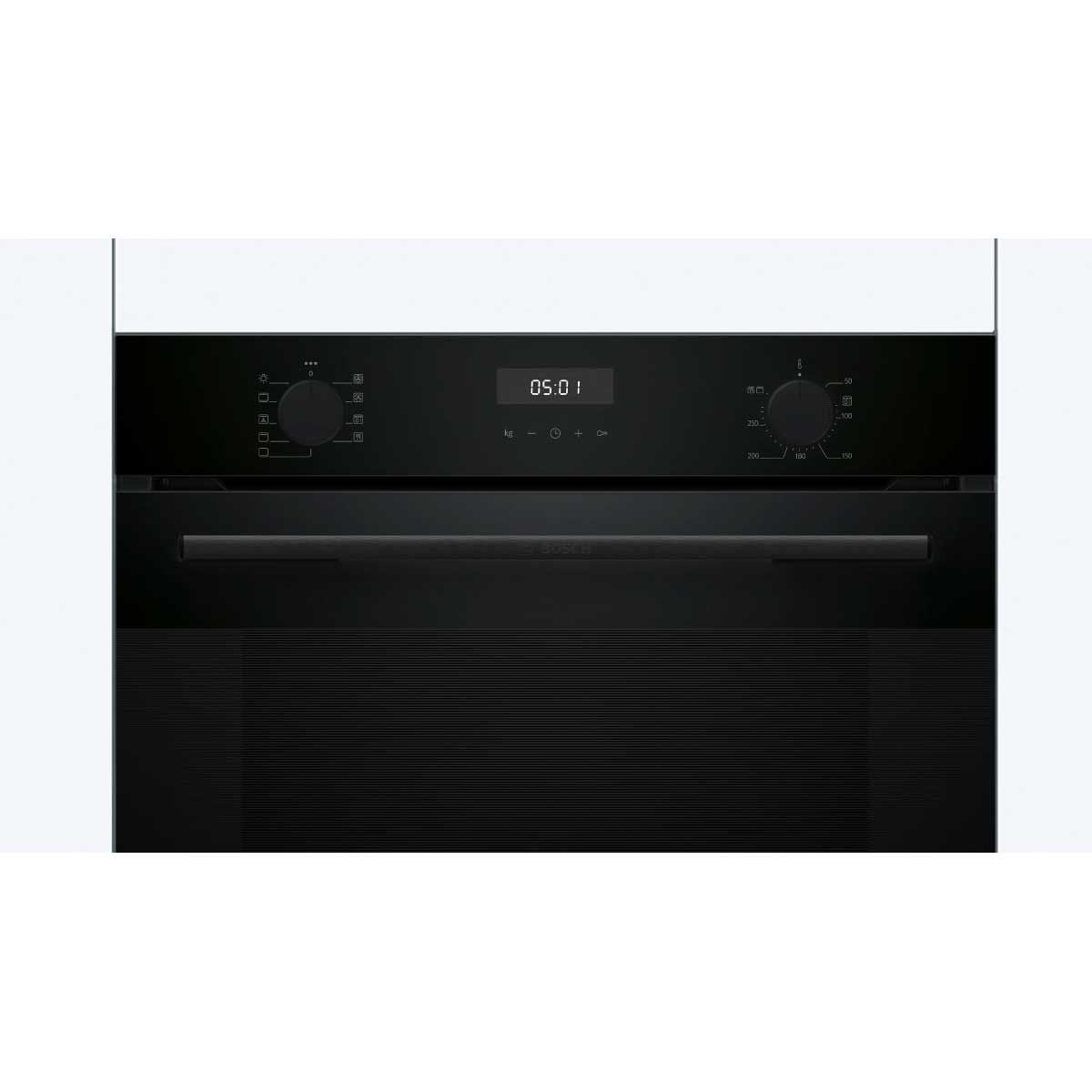 BOSCH เตาอบแบบฝัง 60cm 76ลิตร Seres4 รุ่น HJA715BA0K