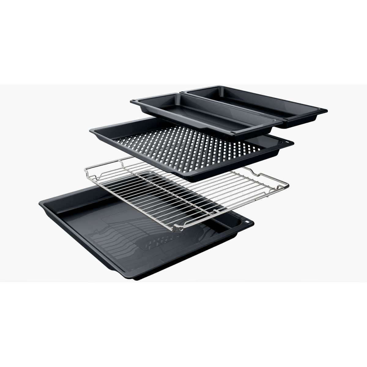 BOSCH เตาอบแบบฝัง60cm 76ลิตร Series6 รุ่น HJG852YN0K