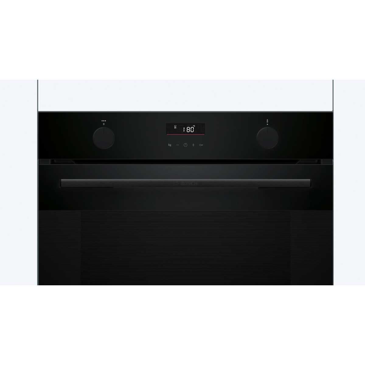 BOSCH เตาอบแบบฝัง60cm 76ลิตร สีดำ รุ่นHUA736EA0K