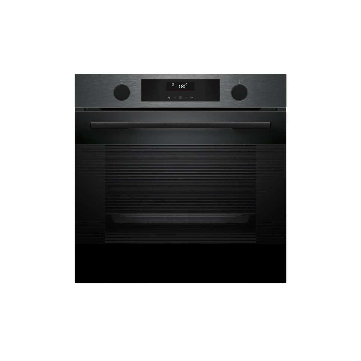 BOSCH เตาอบแบบฝัง60cm 76ลิตร สีดำ รุ่นHUA736EG0K
