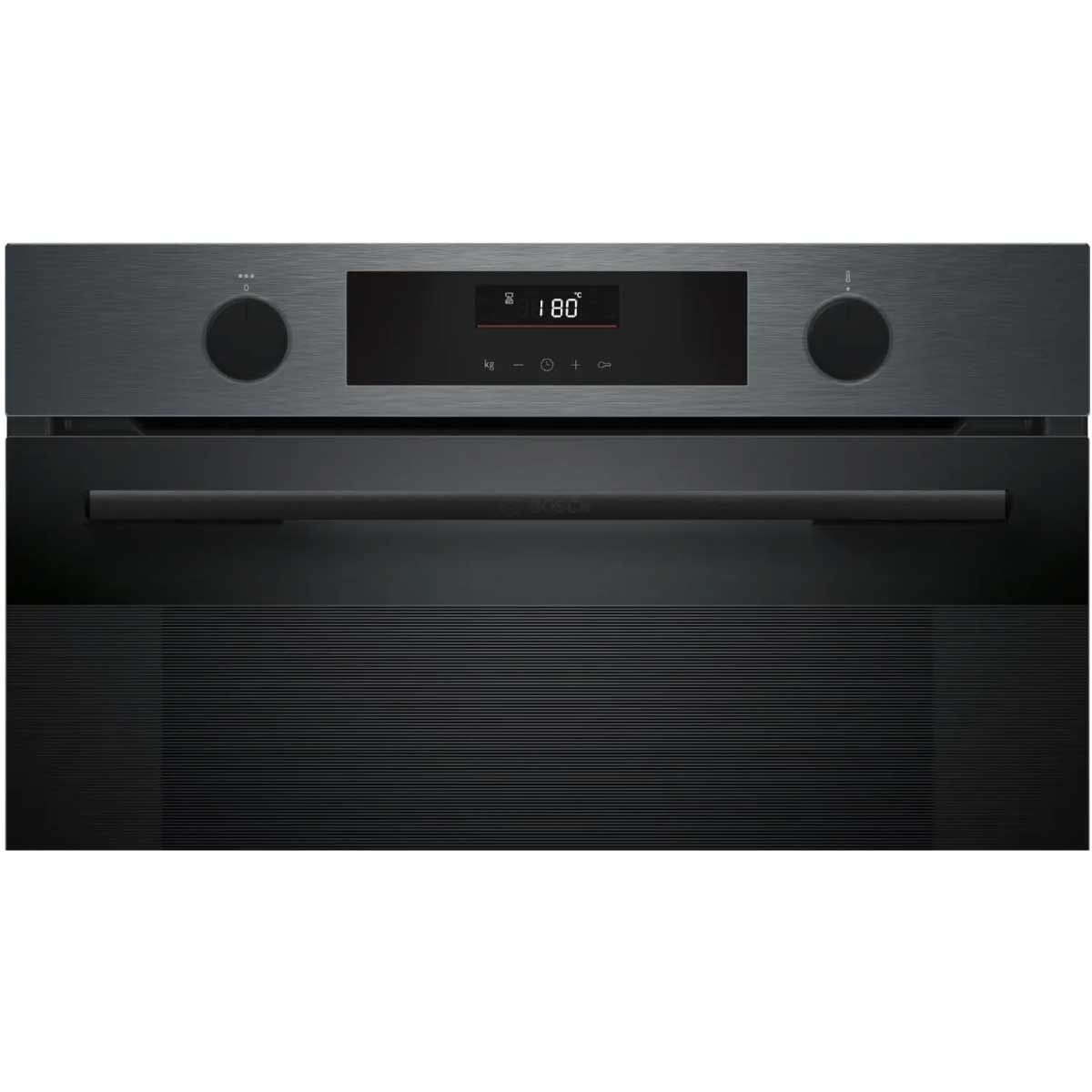 BOSCH เตาอบแบบฝัง60cm 76ลิตร สีดำ รุ่นHUA736EG0K