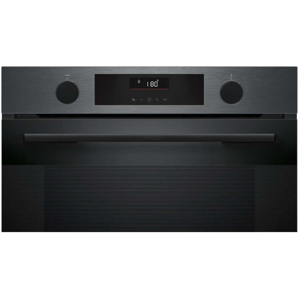 BOSCH เตาอบแบบฝัง60cm 76ลิตร สีดำ รุ่นHUA736EG0K