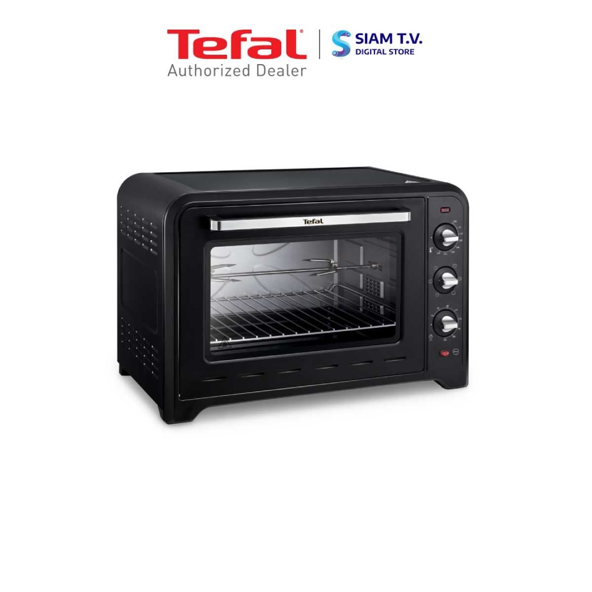 TEFAL เตาอบไฟฟ้า Oven Optimo กำลังไฟ 2,200 วัตต์ ขนาดความจุ 60 ลิตร รุ่น OF4958 -Black