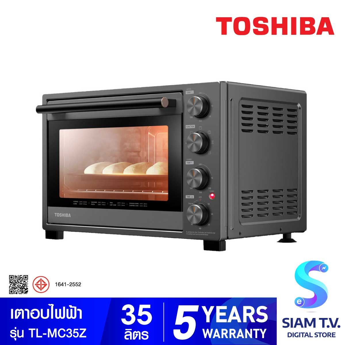 TOSHIBA เตาอบไฟฟ้า รุ่น TL-MC35Z ความจุ 35 ลิตร
