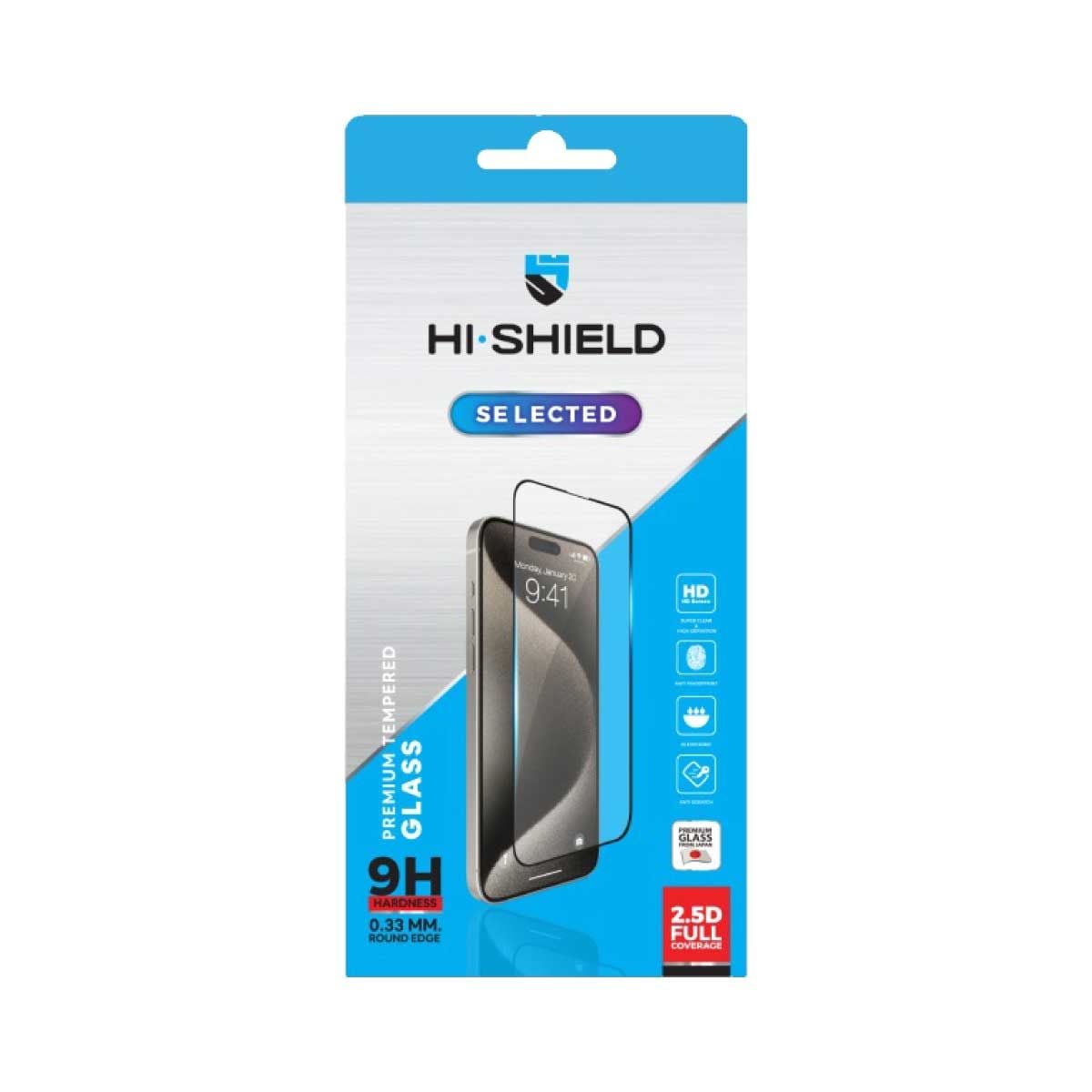 Hi-Shield Selected ฟิล์มกระจกใสเต็มจอ 2.5D Full coverage - iPhone 18 Pro Max