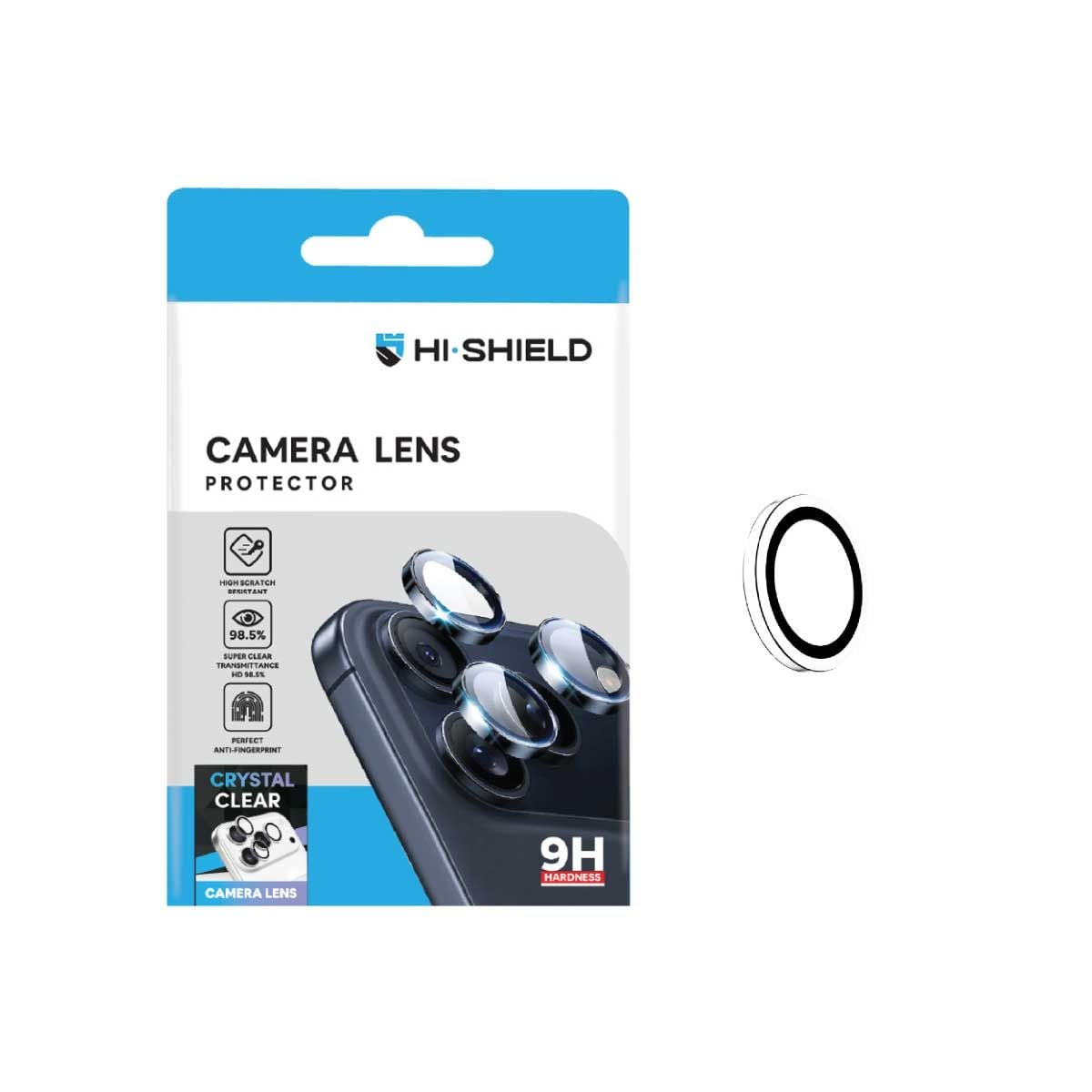 Hi-Shield กระจกกันเลนส์กล้อง Crystal Clear Lens - iPhone 18 Pro/Pro Max