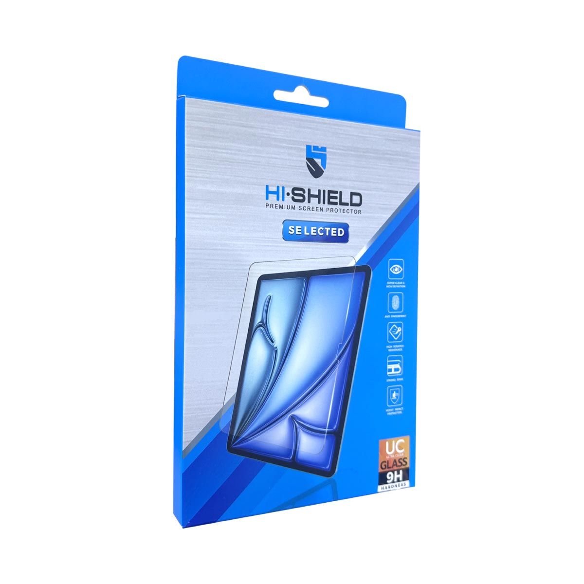 HISHIELD ฟิล์มกระจกแบบใสปกป้องเต็มหน้าจอ ความหนากระจก 0.33mm สำหรับรุ่น iPad Mini78.3(2024)