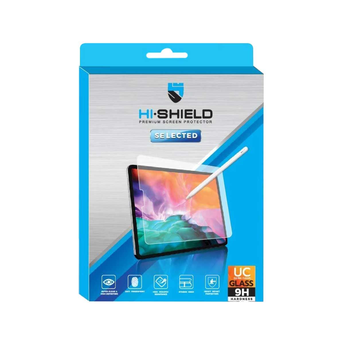 Hi-Shield Selected Ultra Clear Tempered Glass ฟิล์มกระจกนิรภัยแบบใสสำหรับ iPad Pro 13" (2024)