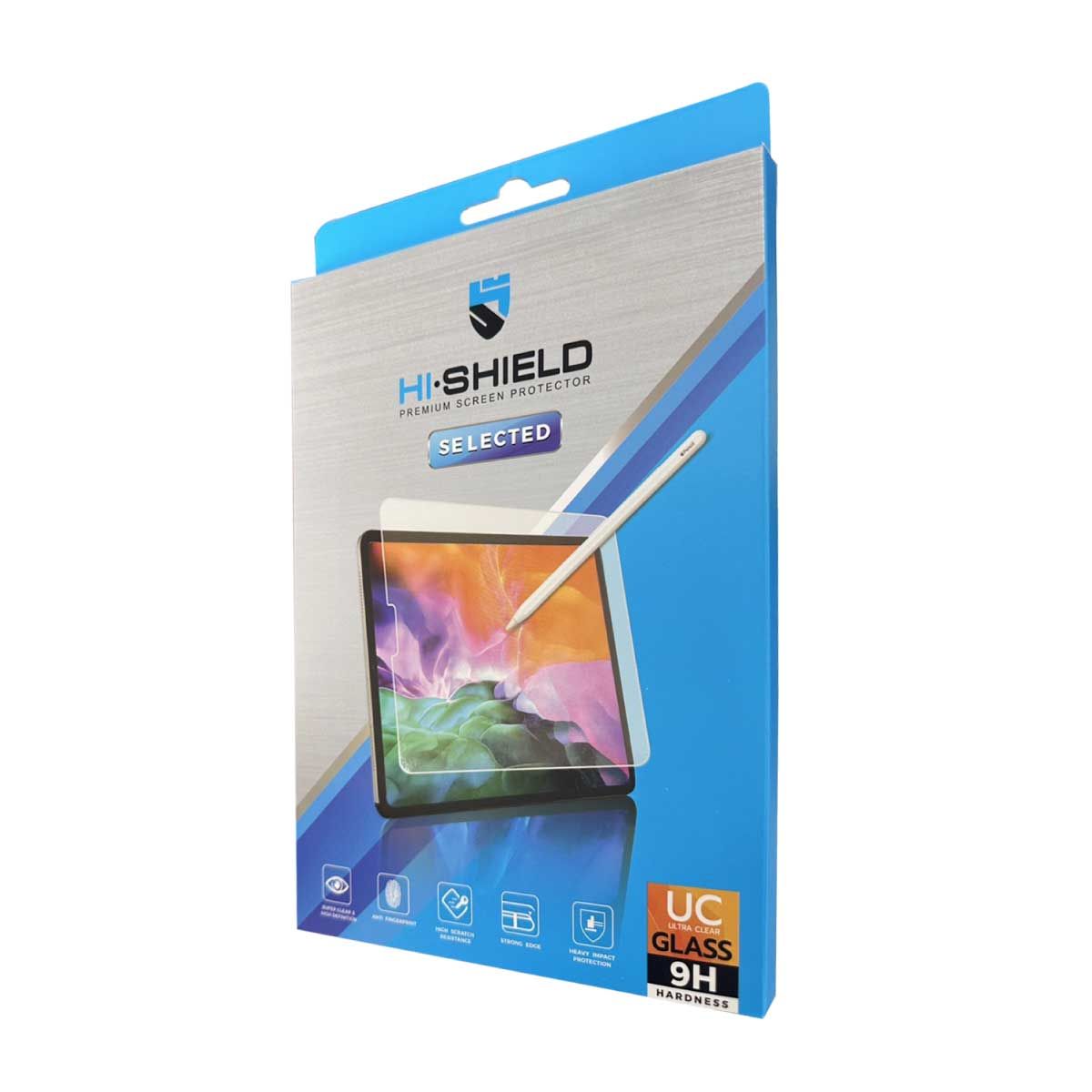 Hi-Shield TG SELECTED ฟิล์มกระจก เต็มจอ สำหรับ Samsung Galaxy Tab S9Plus  / S8Plus  /  S7 FE