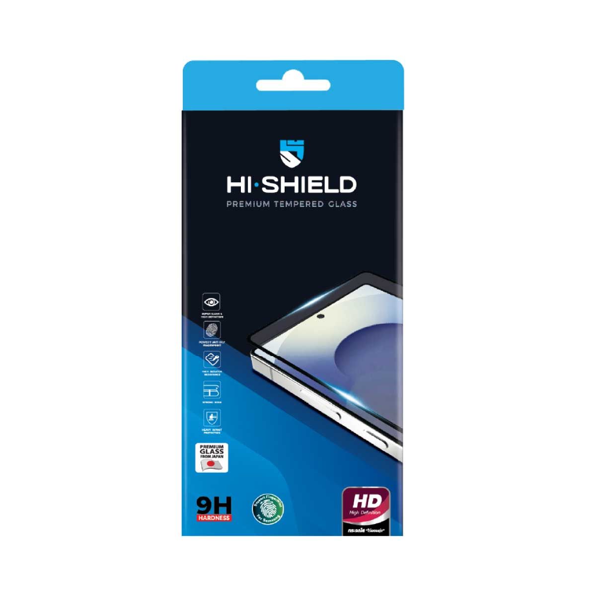 Hi-Shield ฟิล์มกระจกกันรอยแบบใส 2.5D High Defination Samsung S26Ultra(6.9)
