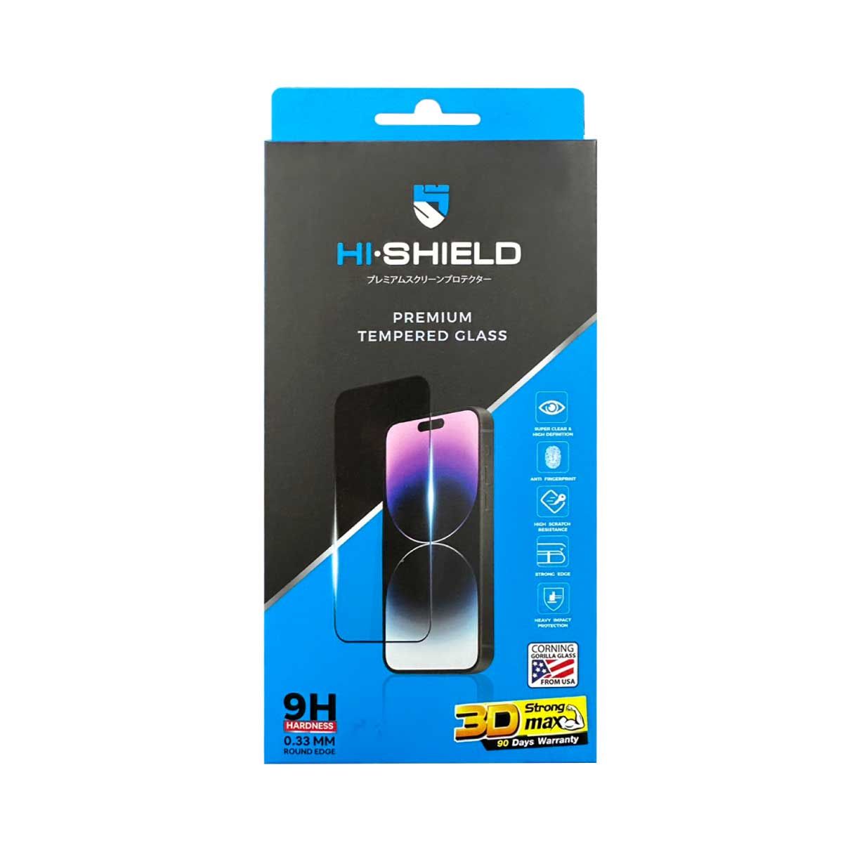 Hi-Shield Film TG 3D Strong Max iPhone15 Plus