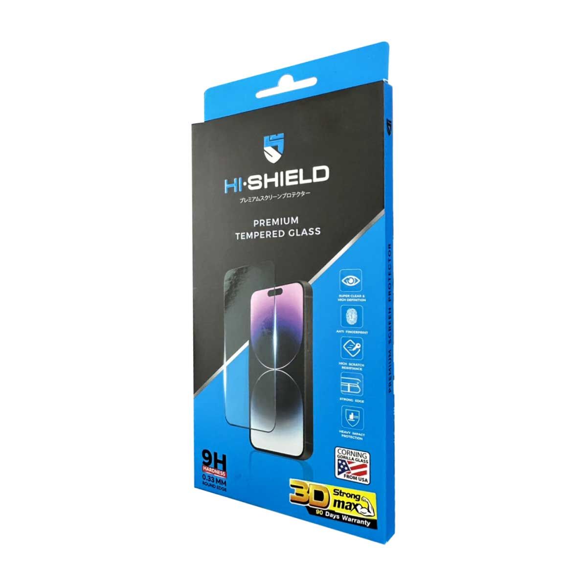 Hi-Shield TG 3D Strong Max for iPhone15Pro