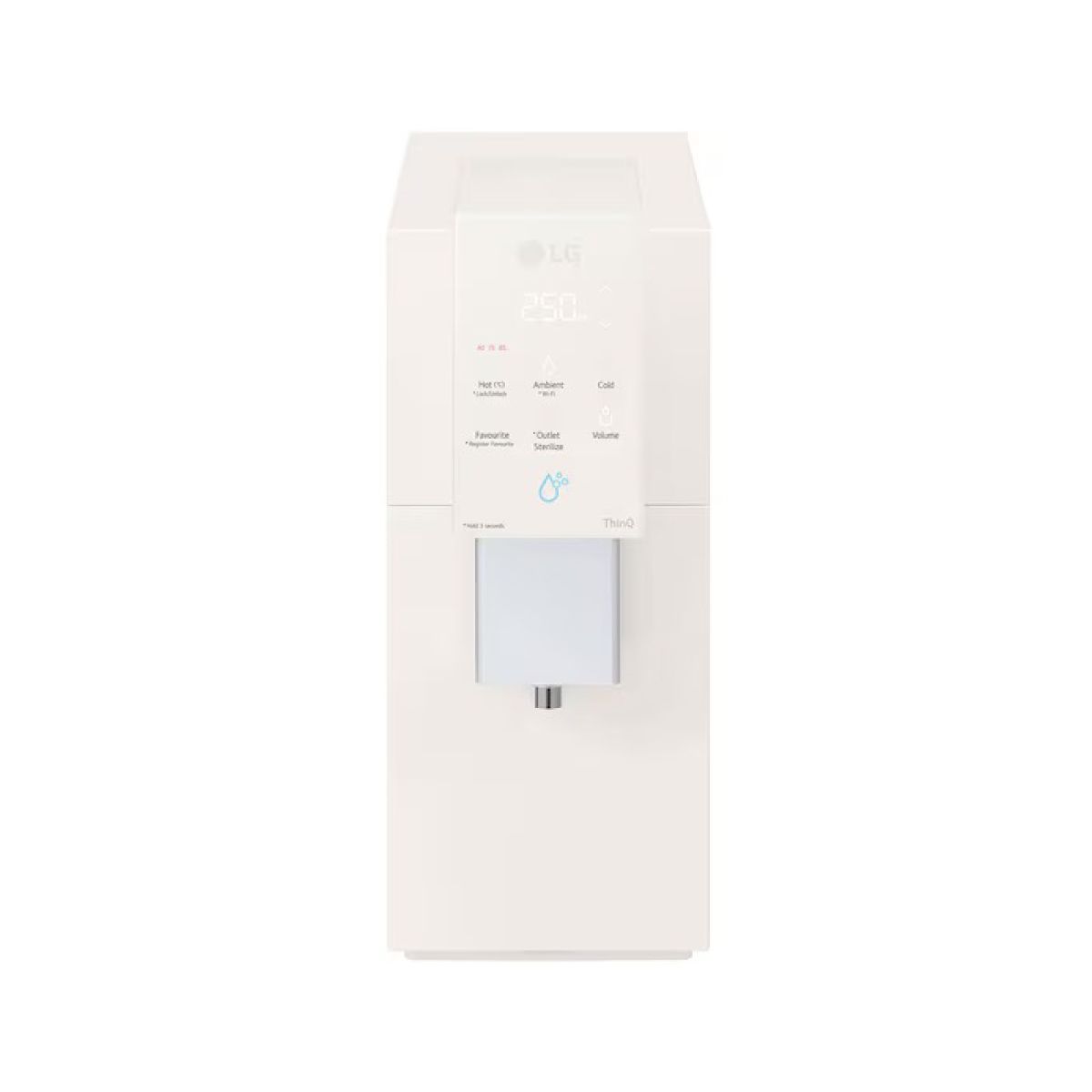 LG เครื่องกรองน้ำดื่ม UV สีเบจ WD518AN.ABGPLMT