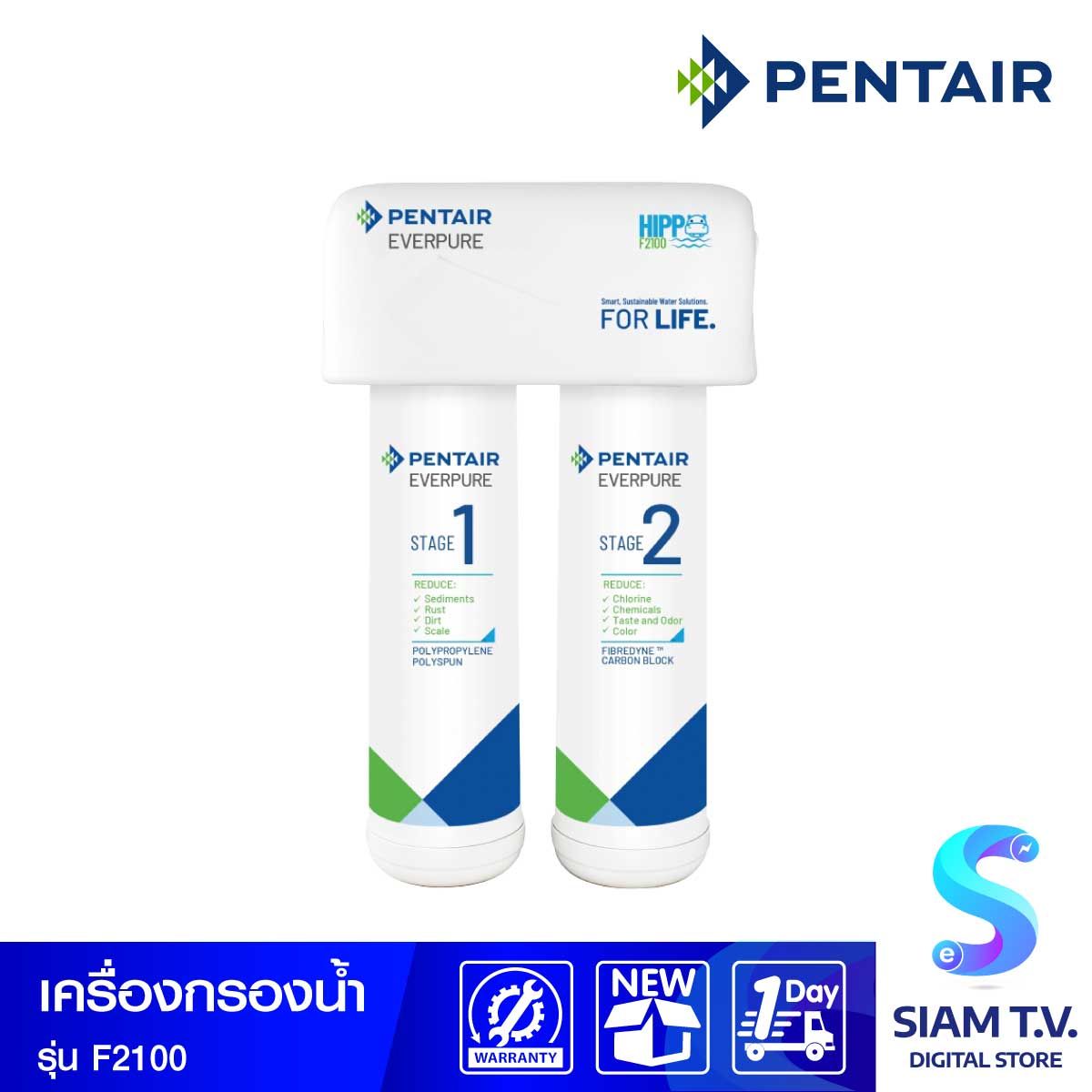 PENTAIR เครื่องกรองน้ำ รุ่น F-2100