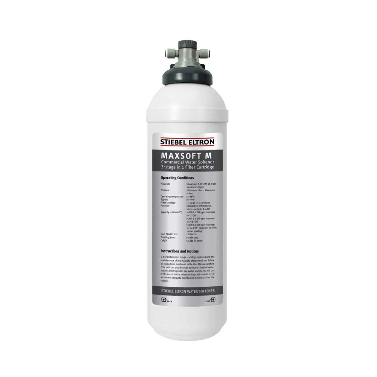 STIEBEL ELTRON เครื่องกรองน้ำ รุ่น MAXSOFT M แบบ 4 ขั้นตอนเชิงพานิชย์