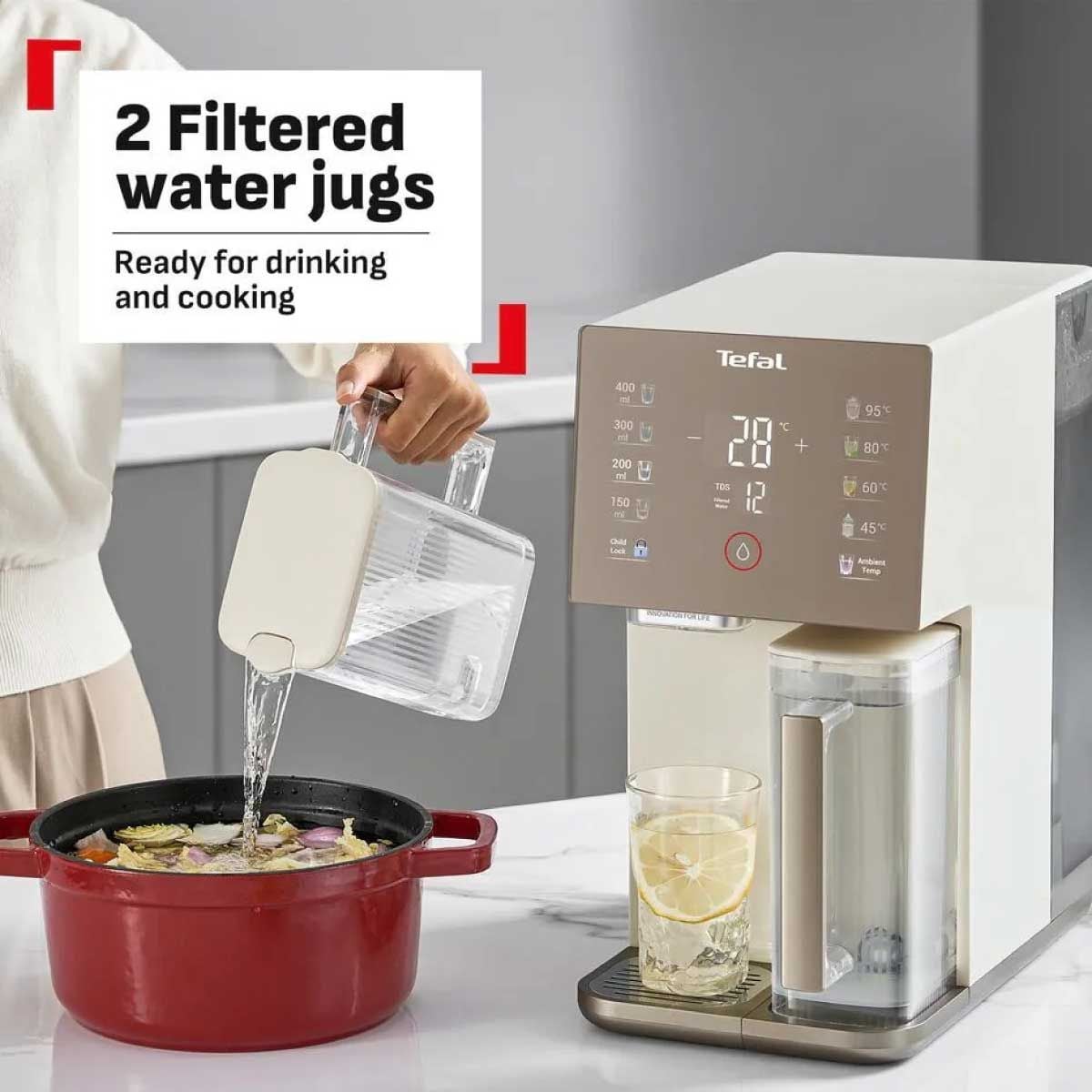 TEFAL เครื่องกรองน้ำRO 5in1 รุ่นBR453AY0