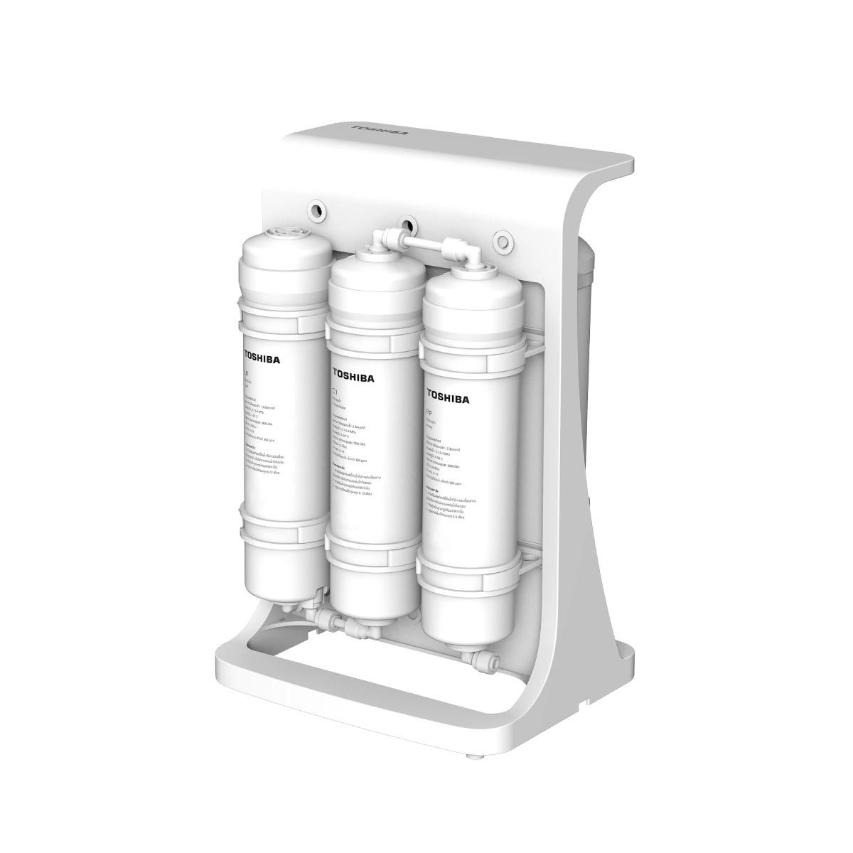 TOSHIBA  เครื่องกรองน้ำ UF 4 ฟิลเตอร์ สีขาว รุ่น TWP-N2041UUFTH(W)