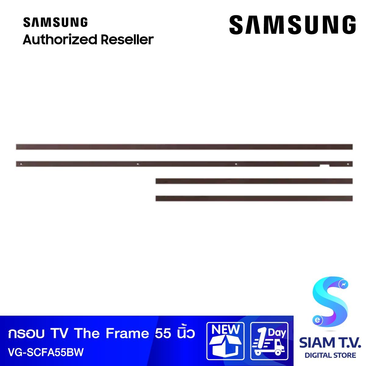 SAMSUNG Customizable Bezel The Frame TV 55 นิ้ว (2021) รุ่น VG-SCFA55BW