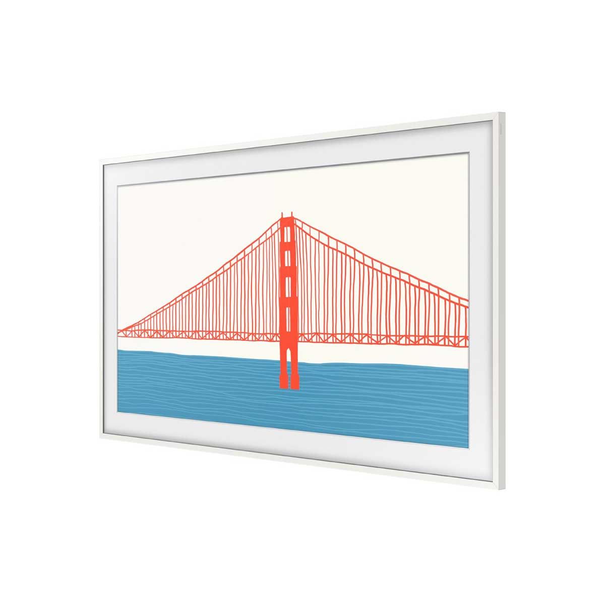 SAMSUNG กรอบTV THE FRAME for 55 นิ้ว ใช้กับรุ่นQA55LS03DAKXXT สีขาว (White)