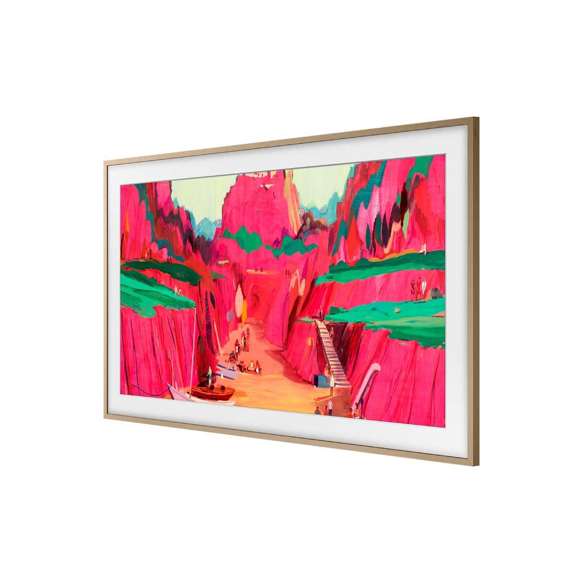 SAMSUNG กรอบ TV The Frame รุ่น VG-SCFF75TK ใช้กับTV รุ่น QA75LS03 สี Basic Teak
